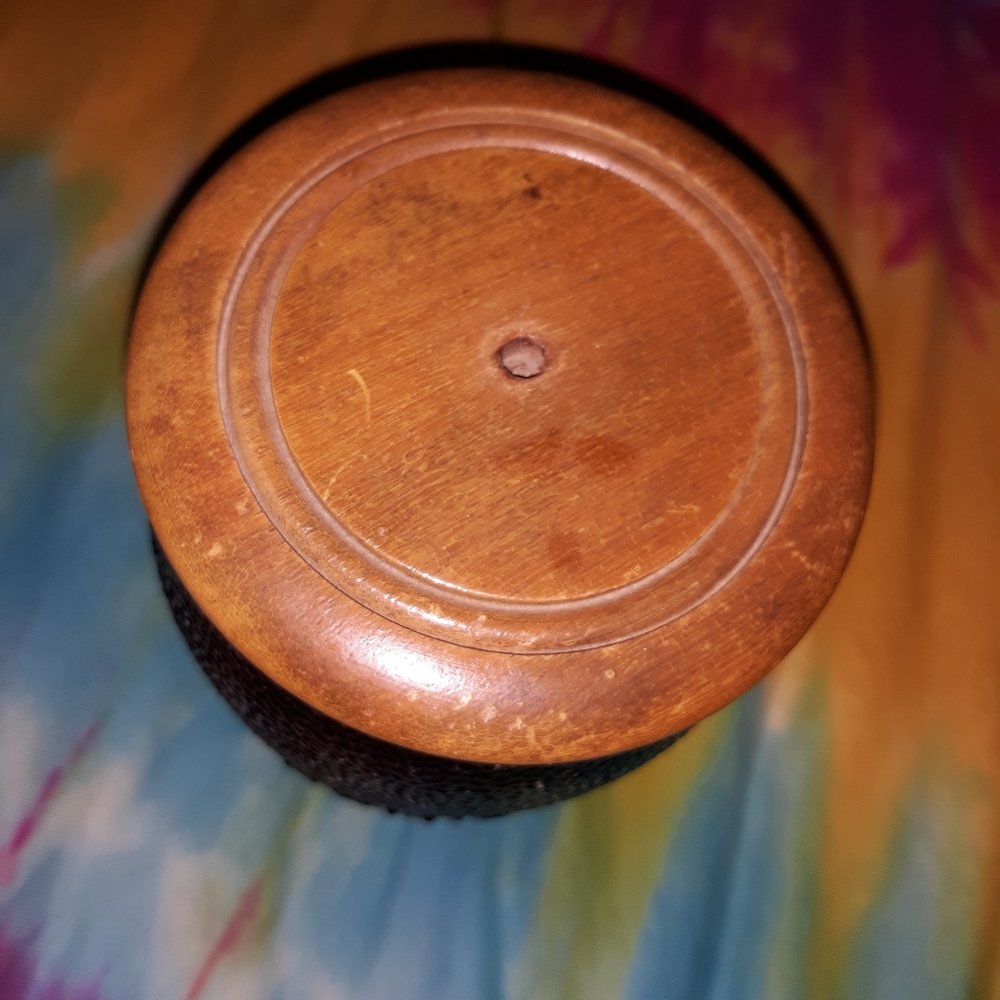 Duraglass Humidor brown glass tobacco cigar keeper - Picture 3 of 8
